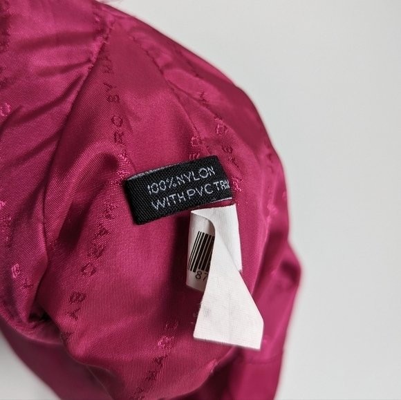 Marc x Marc Jacobs Mini Natasha Preppy Nylon Crossbody Leather Strap Pink Gold - Picture 11 of 14